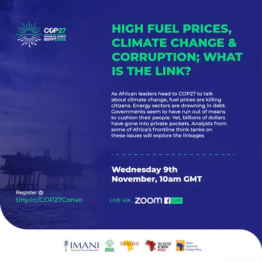 Press Statement:Confused Policies & Corruption can Confound COP27 Aims as Fuel Prices Bite