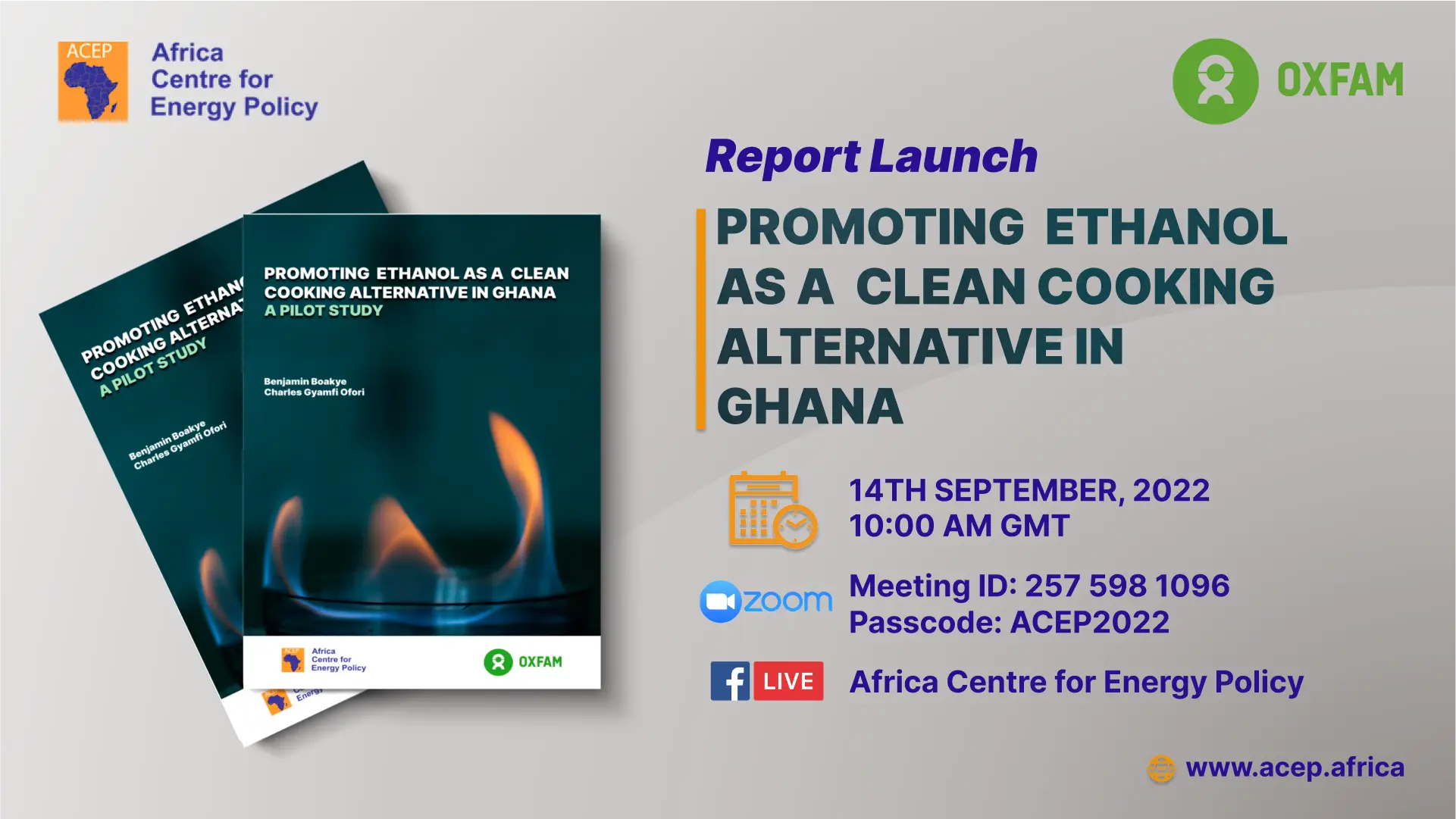 Report Launch: PROMOTING ETHANOL AS A CLEAN COOKING ALTERNATIVE IN GHANA