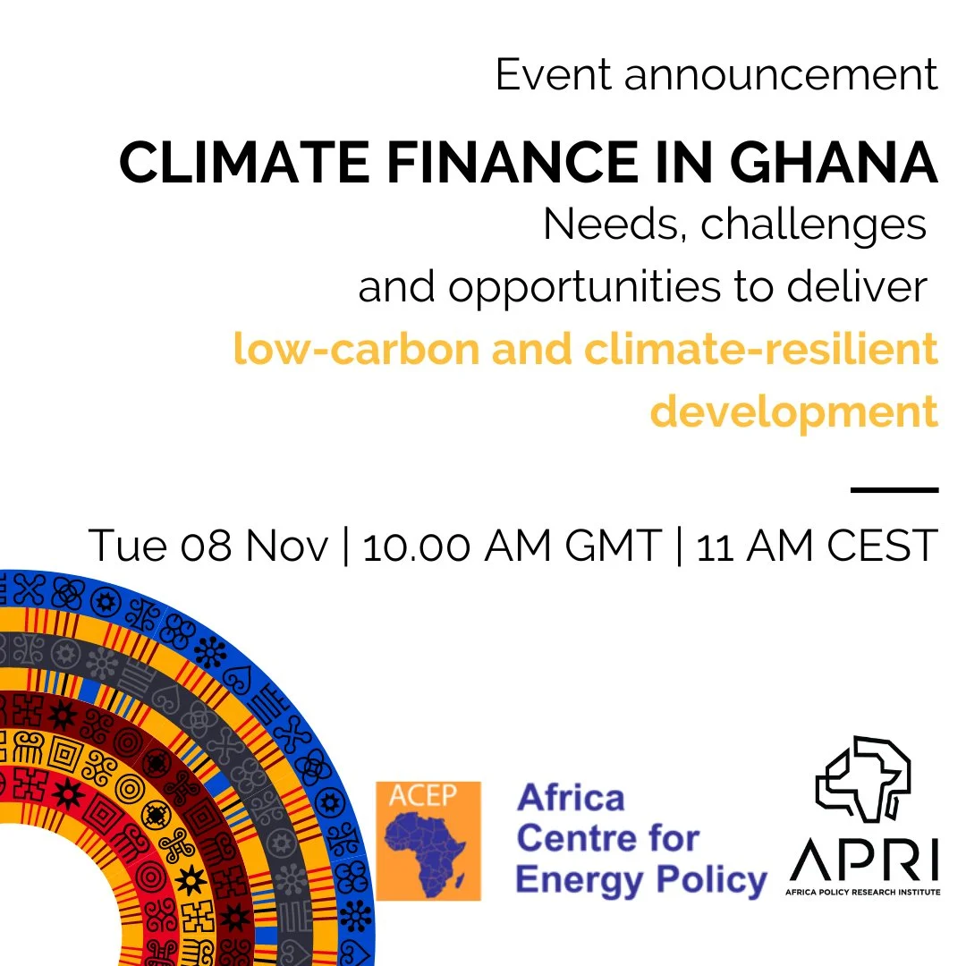 Report Launch: Climate Finance in Ghana
