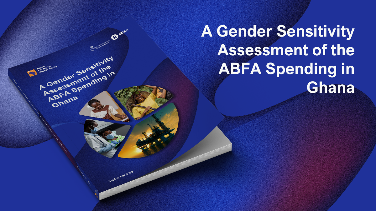 A Gender Sensitivity Assessment of the ABFA Spending in Ghana