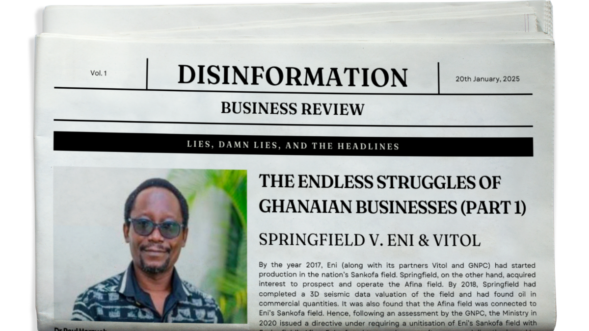 REBUTTAL: The Endless Struggles of Ghanaian Businesses (Part 1)