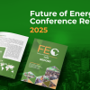 An opened conference report on future of energy.