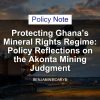 Article cover photo: Article title, with a huge mining truck in background photo